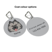 Load image into Gallery viewer, Keeshond ID Pet Tag
