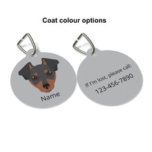 Load image into Gallery viewer, Miniature Pinscher (tipped ears) ID Pet Tag
