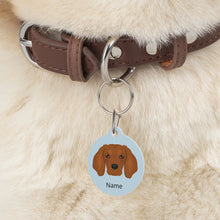Load image into Gallery viewer, Golden Cavalier (Golden Retreiver/Cavalier mix) ID Pet Tag
