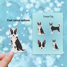Load image into Gallery viewer, Canaan Dog Vinyl Sticker Set
