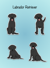 Load image into Gallery viewer, Labrador Retriever Vinyl Sticker Set
