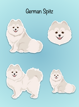Load image into Gallery viewer, German Spitz Vinyl Sticker Set
