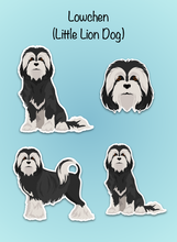 Load image into Gallery viewer, Lowchen Vinyl Sticker Set

