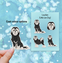 Load image into Gallery viewer, Lowchen Vinyl Sticker Set
