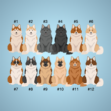 Load image into Gallery viewer, Icelandic Sheepdog Bezel Keychain - personalized
