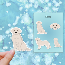Load image into Gallery viewer, Kuvasz Vinyl Sticker Set
