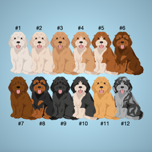 Load image into Gallery viewer, Cockapoo (Cocker Spaniel/Poodle mix) key wristlet
