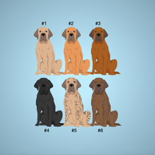 Load image into Gallery viewer, Fila Brasileiro Vinyl Sticker Set
