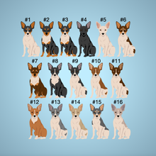 Load image into Gallery viewer, Rat Terrier key wristlet
