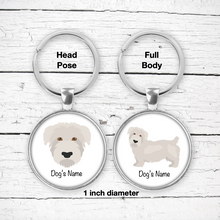 Load image into Gallery viewer, Glen of Imaal Bezel Keychain - personalized
