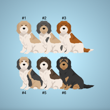 Load image into Gallery viewer, Grand Basset Griffon Vendeen &#39;My Dog is My Valentine&#39; 100% cotton t-shirt customized
