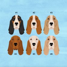 Load image into Gallery viewer, Basset Hound ID Pet Tag

