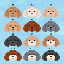 Load image into Gallery viewer, Bichpoo (Bichon/Poodle mix) ID Pet Tag
