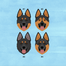 Load image into Gallery viewer, Bohemian Shepherd ID Pet Tag
