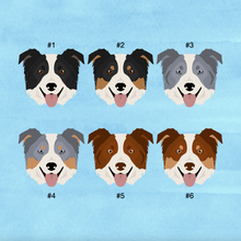 Load image into Gallery viewer, Border Collie ID Pet Tag
