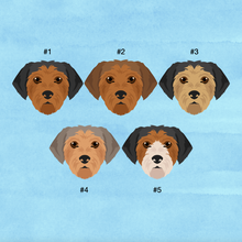 Load image into Gallery viewer, Borkie (Border Terrier/Yorkie mix) ID Pet Tag
