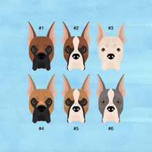 Load image into Gallery viewer, Boxer (cropped ears) ID Pet Tag
