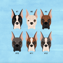 Load image into Gallery viewer, Boxer (cropped ears) ID Pet Tag
