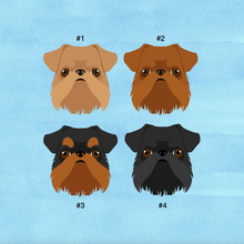 Load image into Gallery viewer, Brussels Griffon ID Pet Tag
