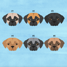 Load image into Gallery viewer, Chug (Chihuahua/Pug mix) ID Pet Tag
