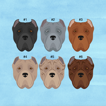 Load image into Gallery viewer, Cane Corso (cropped ears) ID Pet Tag
