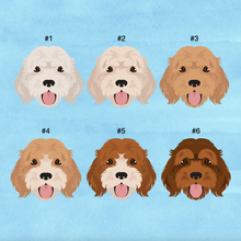 Load image into Gallery viewer, Cockapoo (Cocker Spaniel/Poodle mix) ID Pet Tag

