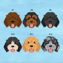 Load image into Gallery viewer, Cockapoo (Cocker Spaniel/Poodle mix) ID Pet Tag
