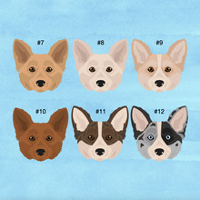 Load image into Gallery viewer, Corgipoo (Corgi/Poodle mix) ID Pet Tag
