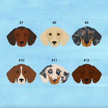 Load image into Gallery viewer, Dachshund (smooth coat) ID Pet Tag
