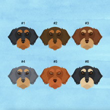 Load image into Gallery viewer, Dachshund (wire coat) ID Pet Tag
