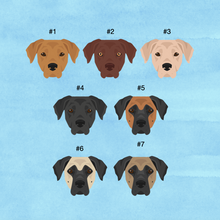 Load image into Gallery viewer, German Sheprador (German Shepherd/Labrador Retriever mix) ID Pet Tag
