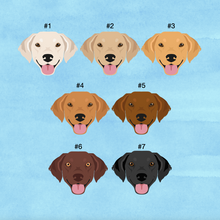 Load image into Gallery viewer, Goldador (Golden Retriever/Labrador Retriever mix) ID Pet Tag
