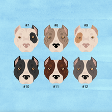 Load image into Gallery viewer, American Staffordshire Terrier (cropped ears) ID Pet Tag
