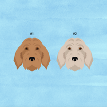 Load image into Gallery viewer, Goldendoodle (Golden Retriever/Poodle mix) ID Pet Tag
