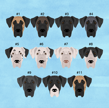 Load image into Gallery viewer, Great Dane ID Pet Tag
