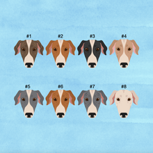 Load image into Gallery viewer, Greyhound ID Pet Tag
