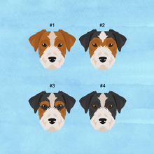 Load image into Gallery viewer, Jack Russell Terrier (wirecoat) ID Pet Tag
