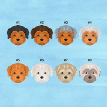 Load image into Gallery viewer, Morkie (Maltese/Yorkshire Terrier mix) ID Pet Tag
