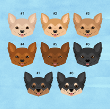 Load image into Gallery viewer, Pomchi (Pomeranian/Chihuahua mix) ID Pet Tag
