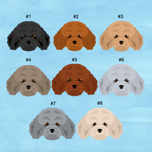 Load image into Gallery viewer, Miniature Poodle (puppy clip) ID Pet Tag
