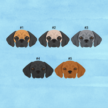 Load image into Gallery viewer, Puggle ID Pet Tag
