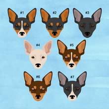 Load image into Gallery viewer, Rat Terrier ID Pet Tag
