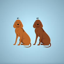 Load image into Gallery viewer, Redbone Coonhound Bezel Keychain - personalized
