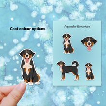 Load image into Gallery viewer, Appenzeller Sennenhund Vinyl Sticker Set
