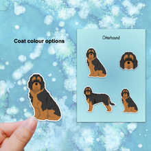 Load image into Gallery viewer, Otterhound Vinyl Sticker Set
