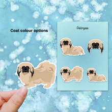 Load image into Gallery viewer, Pekingese Vinyl Sticker Set
