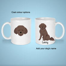 Load image into Gallery viewer, Lagotto Romagnolo 11 oz mug personalized
