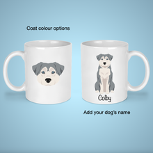 Load image into Gallery viewer, Labsky (Labrador/Husky mix) 11 oz mug personalized
