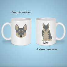 Load image into Gallery viewer, Swedish Vallhund 11 oz mug personalized
