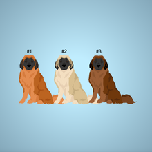 Load image into Gallery viewer, Leonberger Bezel Keychain - personalized
